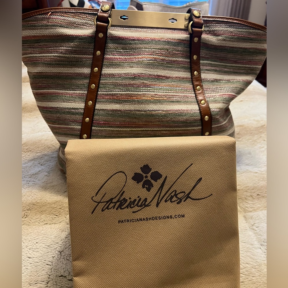 Patricia Nash multi colored tote.